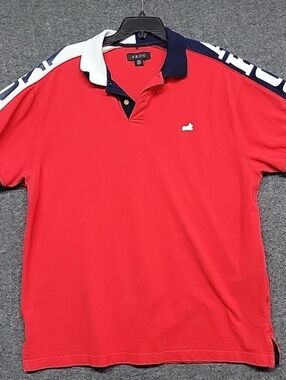 AKOO Polo Shirt Men 3XL Multi Color Cotton Golf Golfing Preppy Casual